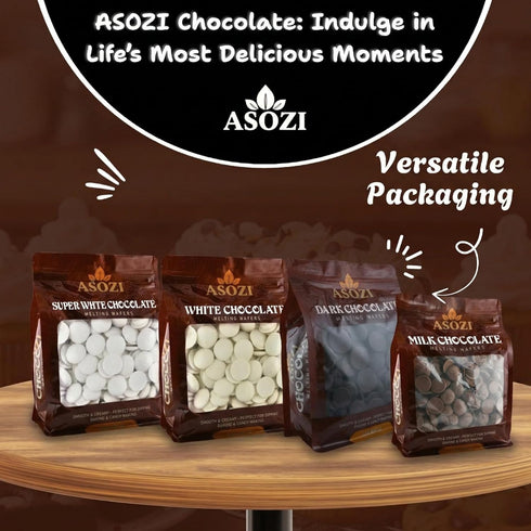 2LB Milk Chocolate Melting Wafers Smooth and Creamy Melting Chocolate Perfect for Dipping, Baking, Candy Making
