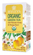 Hyleys Organic Green Tea - Manuka Honey and Mango Flavor, 25 Tea Bags