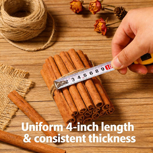 Generic -4 Inch 6.4 Oz (3035 Cinamon Sticks Whole Cut,Cinnamon Stick Bottle Sticks),Warm,Sweet-Spicy,Cinnamon Sticks