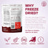 3.5 Jungle Powders Raspberry Powder Ounce Bag, Food Grade Powdered Unsweetened Freeze Dried Raspberries, Additive