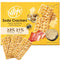 Vloong Black Truffle and Prosciutto Soda Crackers with Chia Seeds and Quinoa,