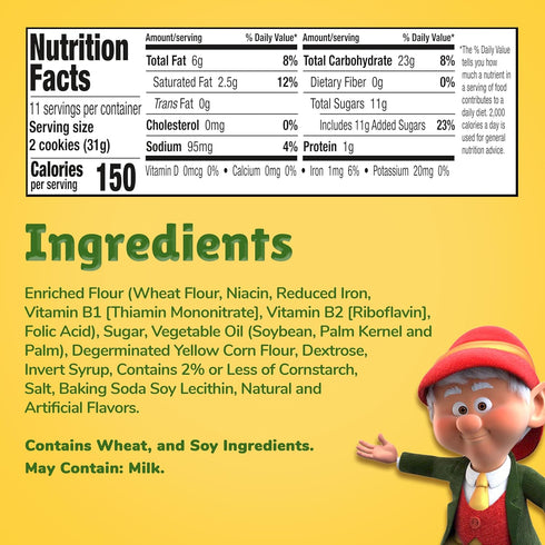 12oz Keebler Vienna Fingers Creme Filled Sandwich Cookies