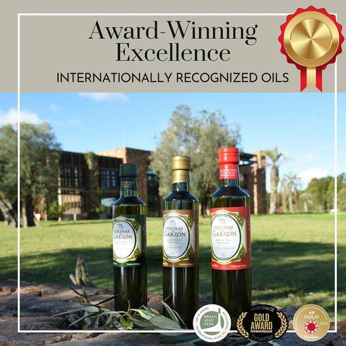 Colinas De Garzon 17oz Bivarietal Extra Virgin Olive Oil Unadulterated in Gift Box