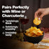 Pack 4 40g Hunter's Gourmet Truffle Chips | Cholesterol & Dairy Free | Black Truffle | Made in a Nut-Free Facility | No