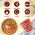 16 Pack, Hethstia High-Protein Ramen Cups & Passion Fruit Konjac Jelly Plant-Based, Low Sugar, Low Fat, Vegan