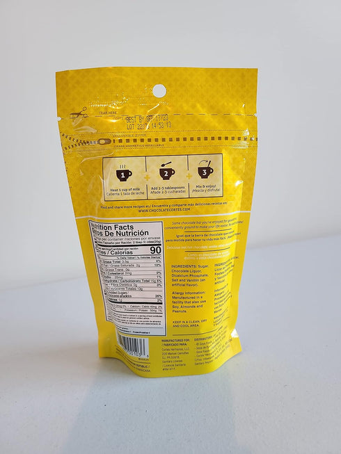 Cortes Premium Hot Chocolate Mix - Authentic Ground Cocoa Blend