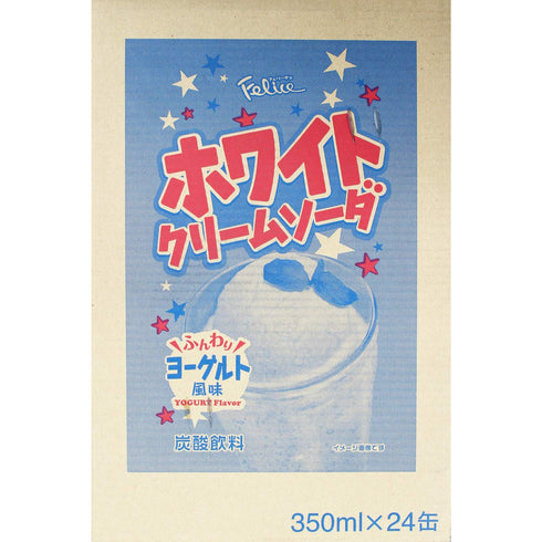 felice 11.83 oz, 24 packs White Cream Soda fl