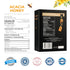50 Count (12g (Pack 1) HONIGMA Pure Ukrainian Acacia Honey Sticks Deliciously Sweet Sustainably Sourced Each) Natural