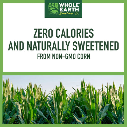 100% 4 (Packaging WHOLE EARTH Erythritol Zero Calorie Plant-Based Sugar Alternative, Pound Pouch May Vary )