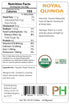 (5 LB) Organic Golden White Whole Quinoa Grain Royal no-GMO Gluten Free Bulk