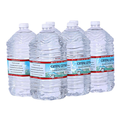 Crystal Geyser Natural Alpine Spring Water, Drinking Water Bottled at the Source,