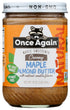 ONCE AGAIN Maple Vanilla Almond Butter, 16 OZ