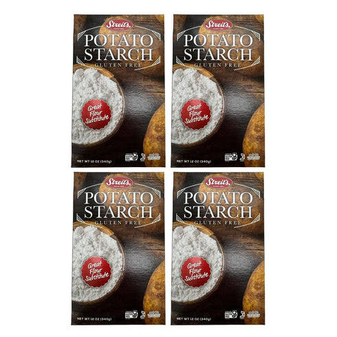 Streits Potato Starch - Gluten-Free, Kosher Certified, Suitable for Passover, Great Flour