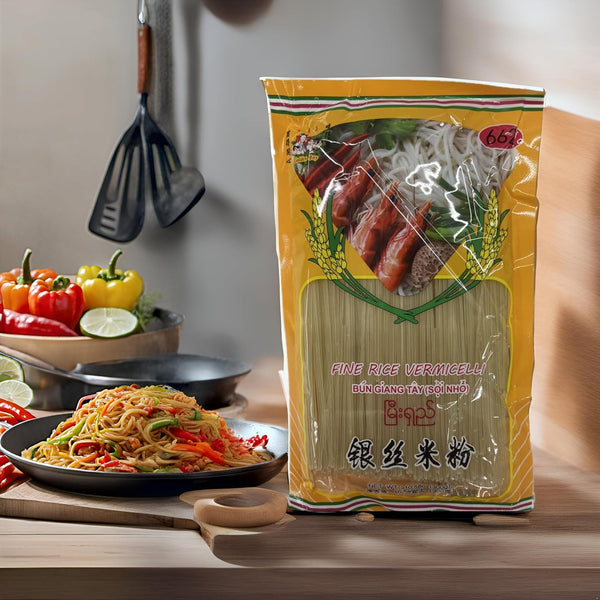 Generic Golden Boy, Fine Rice Vermicelli,Thin Rice Noodles,10.58oz Gluten-Free