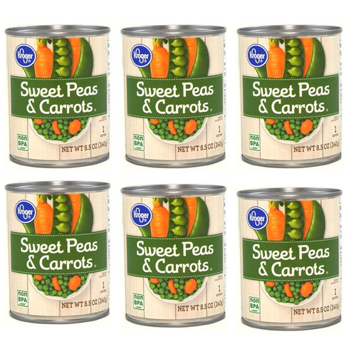 Generic Sweet Peas & Carrots 8.5 oz (6 PK)