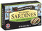 Crown Prince Sardines with Green Chilies, 4.25-Ounce Cans (Pack of 12)