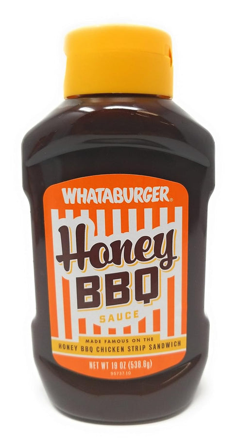 20 oz 16.5 Oz 19 oz WHATABURGER Sauce Bundle ( Spicy Ketchup Bottle , Buffalo Sauce, Honey BBQ) Signature Whataburger