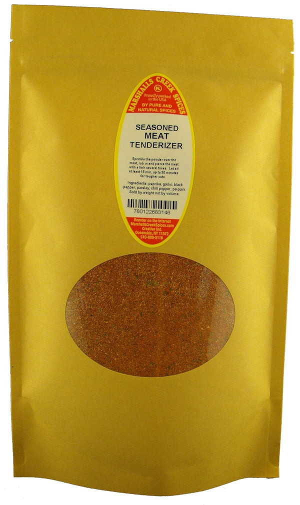 Marshalls Creek Spices SEASONED MEAT TENDERIZER NO SALT 11 oz. Kraft Stand