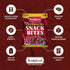 4 oz Pack 3 Bridgford Pepperoni Snack Bites of - Ready-to-Eat Pepperoni Snacks for On-The-Go Snacking - Pork and Beef