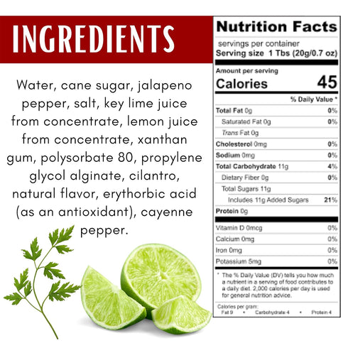 Braswells Key Lime Margarita Grilling Sauce - 12 Fluid Ounce with Cilantro
