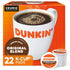 Dunkin' Original Blend Medium Roast Coffee, 22 Keurig K-Cup Pods