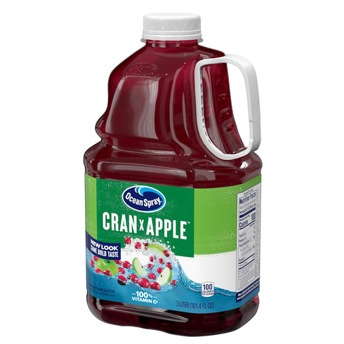 101.4 Oz (Pack 1) Ocean Spray Cran-Apple Cranberry Apple Juice Drink, Fl Bottle