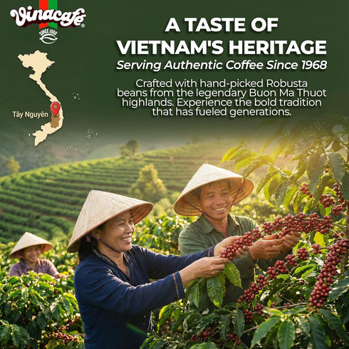 Packets 3 1 (Pack 4 20 Vinacafe Instant Coffee in Authentic Vietnamese Taste, Balanced Medium Roast Coffee Mix