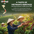 Packets 3 1 (Pack 4 20 Vinacafe Instant Coffee in Authentic Vietnamese Taste, Balanced Medium Roast Coffee Mix