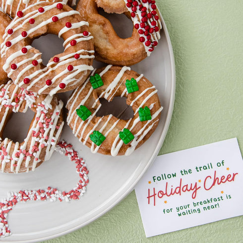 4-Pack Sweets Indeed Holiday Elf Candy Topper Marshmellows, Crumblefetti Candy Toppings for Ice Cream, Cupcakes, Hot