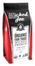 Wicked Joe Coffee Wicked French Ground, 12 oz, Red