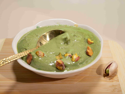 American Best Food 45 6 oz Fantasy Creamy Pistachio Paste Butter, Smooth Pistachio Cream for Dubai Chocolate, Percent