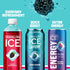Vitamins,16 oz Sparkling Ice Caffeine, Blue Raspberry Sparkling Water with Caffeine, Zero Sugar, with Antioxidants