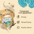 B12 4.23 oz Four Sigmatic Focus Vanilla Coffee Creamer | Organic Non Dairy Coffee Creamer with Lions Mane and Vitamin |
