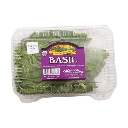 Fresh Produce 4 OZ PRODUCE Organic Basil