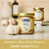 Packed 5 oz (4 Pack) DeLallo Minced Roasted Garlic, in Olive Oil to Preserve Smoky Flavor, Recipe Ready for Pasta