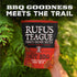 9 oz Rufus Teague Hot BBQ Honey Roasted Nuts Mix, Sweet & Spicy Almonds, Cashews & Pecans, Resealable Pouch (No
