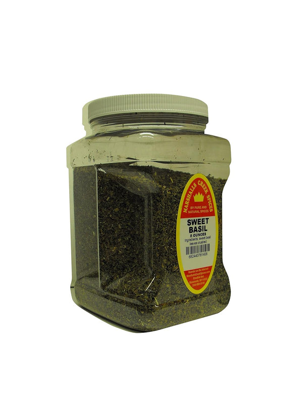 Family Size Marshalls Creek Spices Sweet Basil,8 Ounces
