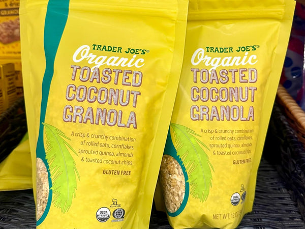 Generic Trader Joe's Organic Toasted Coconut Granola, Gluten Free, 12 oz, with Rolled