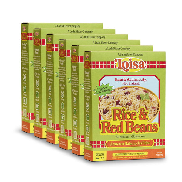 Loisa Rice & Red Beans, Premium Latin Rice & Beans, Non-GMO, No