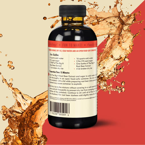 4 Oz (Pack 2) Root Beer Extract, Root Beer Soda and Dessert Syrup, Fl