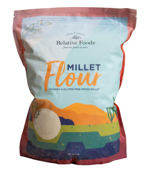 Millet Flour 5 pounds USDA Organic, certified gluten free, sourced 100% from