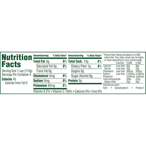 4 (Pack 6) Del Monte Mixed Fruit Snack Cups in Water, No Sugar Added, Ounce Cups