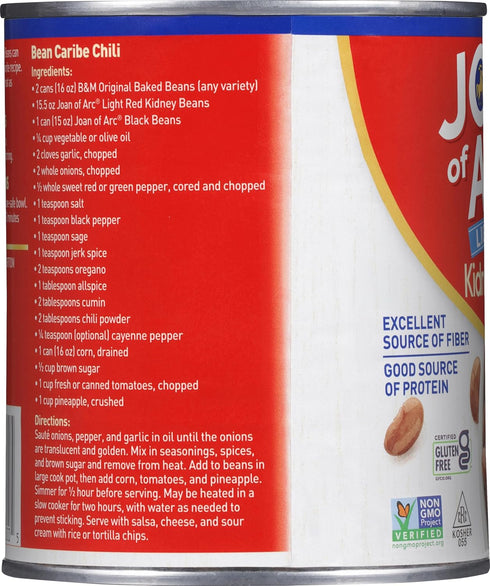 Joan of Arc 30 Beans, Light Red Kidney, Ounce