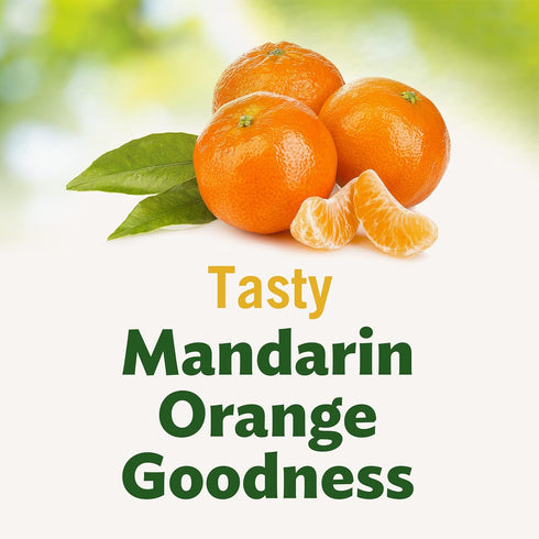 100% 12 Pack, 4 oz DEL MONTE Mandarin Oranges FRUIT CUP Snacks, in Juice