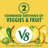 V8 100% 8 oz (6 Pack) Pineapple Jalapeno Fruit and Vegetable Juice, fl Can