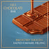 3.5 oz. (12 Pack) Lindt LINDOR Salted Caramel Milk Chocolate Truffle Bar, Easter Chocolate Candy Bar with Smooth