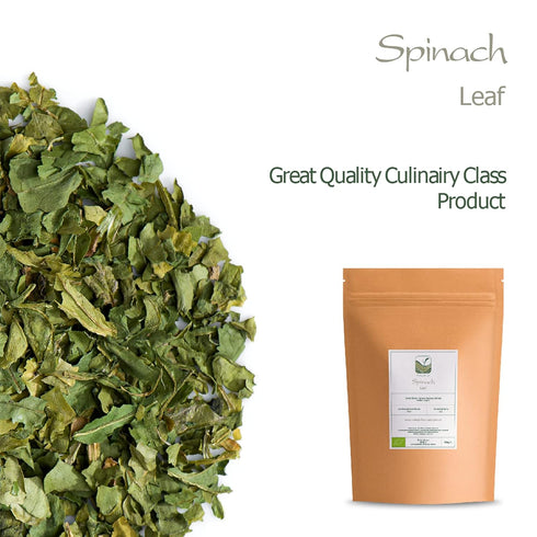 Dried Spinach Leaf Flakes - Nutrient-Rich Spinach Flakes for Cooking