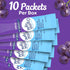 10-Packet (Pack 8) Crystal Light On The Go Energy Grape - Caffeine Energy Releasing, Boxes