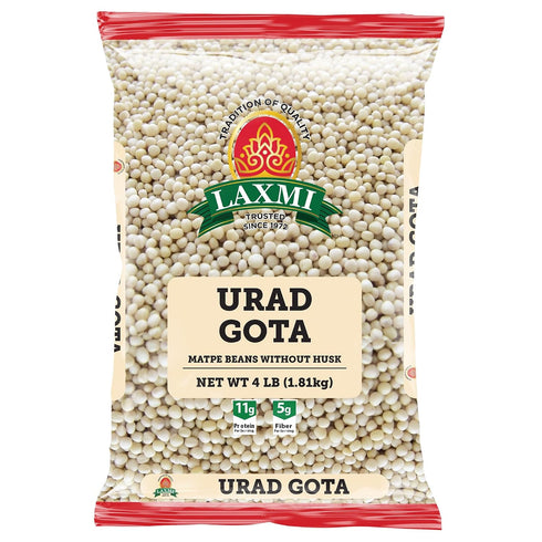Laxmi Urad Dal - 4lbs (Unhusked Black Lentils) - Traditional Indian Foods
