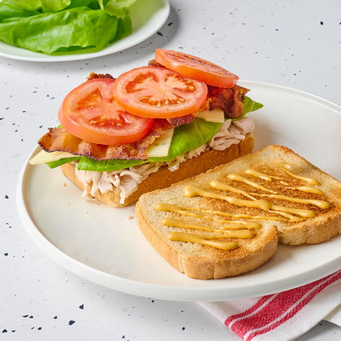 12 oz Frenchs Mustard, Maple, Made with Maple Syrup, Smooth & Sweet Mustard and Dipping Sauce, For Sandwiches, Salmon